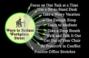 Ways to Reduce Workplace Stress