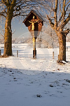 Wayside shrine in Upper Bavaria