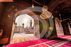 Wazir khan mosque, Lahore Pakistan photo