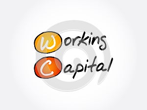 WC - Working Capital acronym