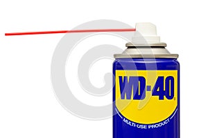WD-40 Lubricant in a Spray Can