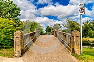 Weak Bridge Sign and Bridge