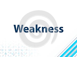 Weakness Modern Flat Design Blue Abstract Background