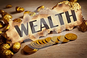 Wealth concept