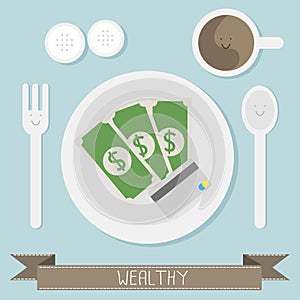 Wealthy food