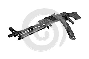 Weapon - Assault rifle. Isolated