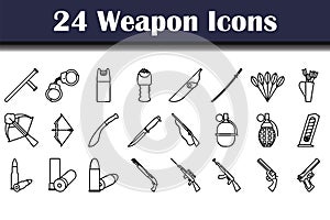 Weapon Icon Set