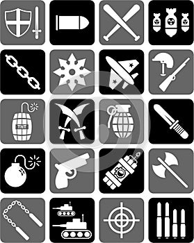 Weapon icons photo