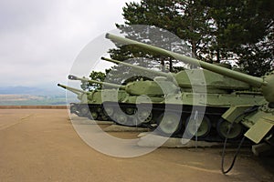 Weaponry on Sapun Hill. Crimea