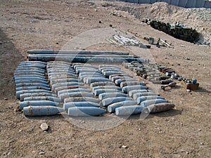 Weapons cache found in the Helmand Province Afghanistan