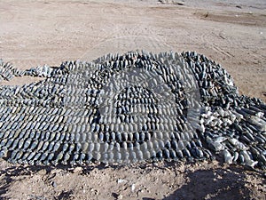 Weapons cache found in the Helmand Province Afghanistan