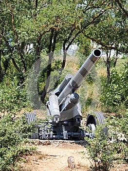 Weapons of the second world war, historical reconstruction.