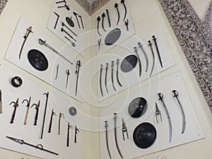 Weapons used in Nizams dynasty