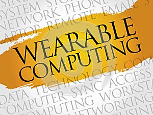 Wearable Computing word cloud