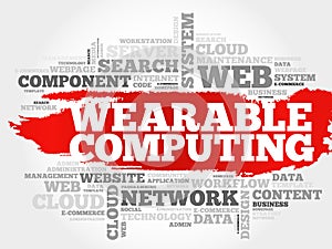 Wearable Computing word cloud