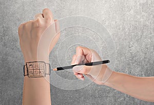 Wearable device concept photo