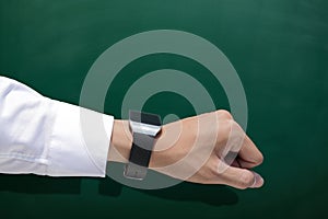 Wearable Smart watch with chalkboard