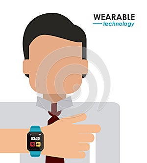 Wearable technology , Vector design