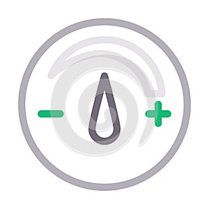 Weather colour line vector  icon