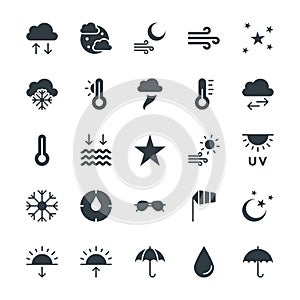 Weather Cool Vector Icons 2