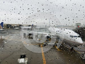 Weather delayed flights