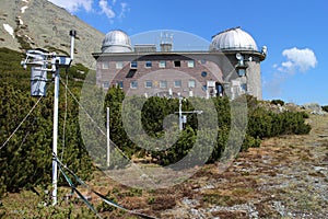 Weather device on Astronomical observatory on Skalnate pleso, High Tatras