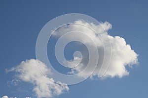 Weather environment and climate sky over Kastrup