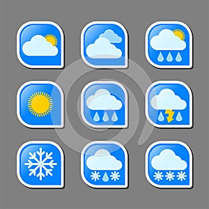 Weather forecast icons