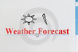 Weather Forecast Internet Link