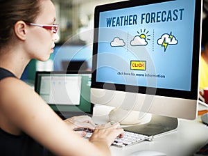 Weather Forecast Nature Climate Change Concept