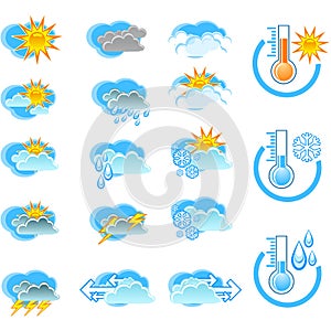 Weather Forecast vector icone