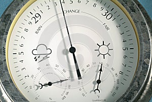 Weather Gauge close up