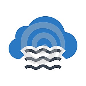 Weather glyphs double color icon