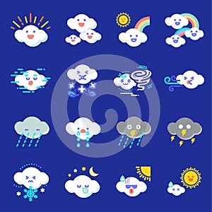 Weather icon set