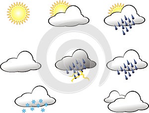 Weather icons