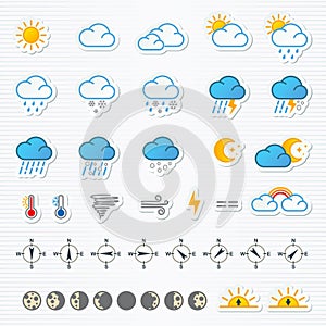 Weather icons