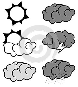 Weather icons