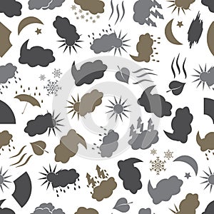 Weather icons pattern