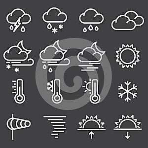 Weather Icons For Print, Web or Mobile App