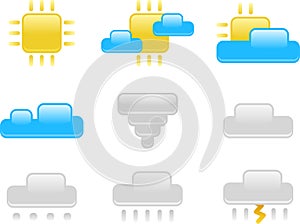 Weather icons set
