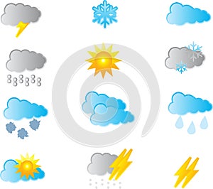 Weather icons set