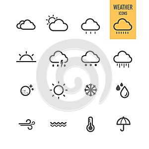 Weather icons sets.