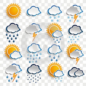 Weather Icons Transparent