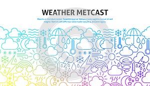 Weather Metcast Concept