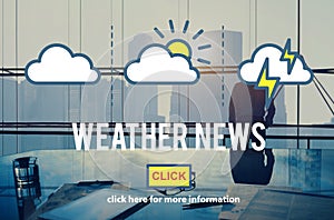 Weather News Information Prediction Climate Daily Concept