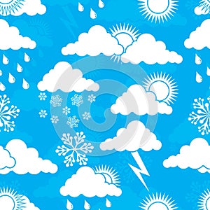 Weather pattern, vector photo