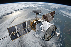 Weather satellite for observing thunderstorms