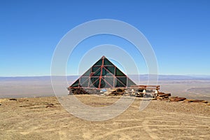 Weather Station on Chacaltaya near La Paz, Bolivia photo