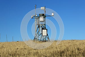 Weather station, giant mountains, (czech: Krkonose, Pec pod Snezkou), the northern part of the Czech Republic