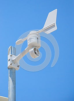 Weather Station Mounted on Pole